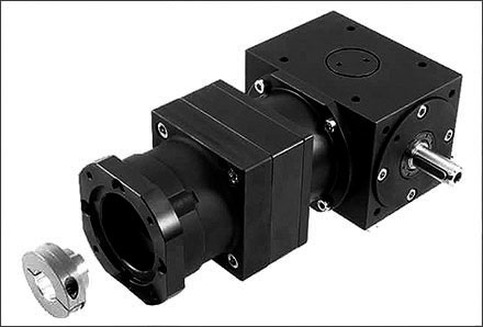 Vista de un reenvio angular inversor sin carga.