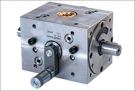 Vista de un reenvio angular inversor sin carga.