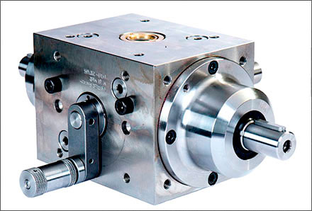 Vista de un reenvio angular inversor sin carga.